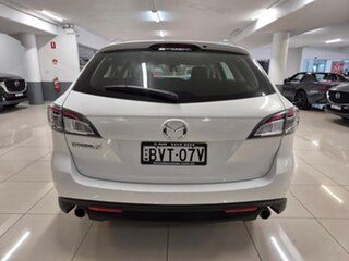 2010 Mazda 6 GH1052 MY10 Classic White 5 Speed Sports Automatic Wagon