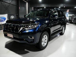2018 Toyota Landcruiser Prado GDJ150R GXL Blue 6 Speed Sports Automatic Wagon.
