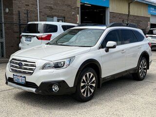 2016 Subaru Outback B6A MY16 2.5i CVT AWD Premium White 6 Speed Constant Variable Wagon.