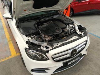 2017 Mercedes-Benz E-Class W213 808MY E220 d 9G-Tronic PLUS White 9 Speed Sports Automatic Sedan