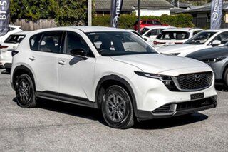 2026 Mazda CX-5 KM0HA0 G25 SKYACTIV-Drive i-ACTIV AWD Pure Rhodium White 6 Speed Sports Automatic