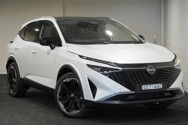 Demo Nissan Qashqai J12 MY26.5 TI-L Alexandria, 2026 Nissan Qashqai J12 MY26.5 TI-L Pearl White 1 Speed Reduction Gear Wagon Hybrid