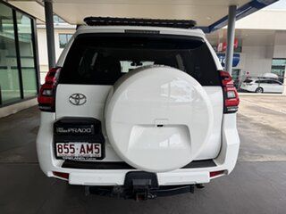 2017 Toyota Landcruiser Prado GDJ150R GXL White 6 Speed Sports Automatic Wagon