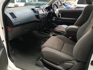 2015 Toyota Hilux KUN26R MY14 SR White 5 Speed Manual Cab Chassis