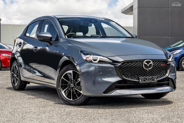 New Mazda 2 DJ2HAA G15 SKYACTIV-Drive GT Bundamba, 2026 Mazda 2 DJ2HAA G15 SKYACTIV-Drive GT Polymetal Grey 6 Speed Sports Automatic Hatchback