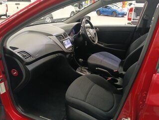 2014 Hyundai Accent RB2 MY15 Active Red 4 Speed Sports Automatic Sedan