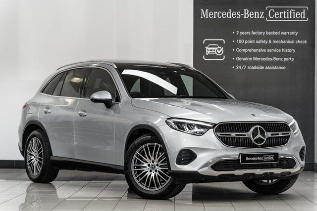 Used Mercedes-Benz GLC-Class X254 806+056MY GLC200 9G-TRONIC 4MATIC Keysborough, 2026 Mercedes-Benz GLC-Class X254 806+056MY GLC200 9G-TRONIC 4MATIC Silver 9 Speed Sports Automatic