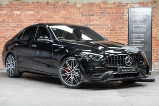2026 Mercedes-Benz C-Class W206 806+056MY C43 AMG SPEEDSHIFT MCT 4MATIC Black 9 Speed.
