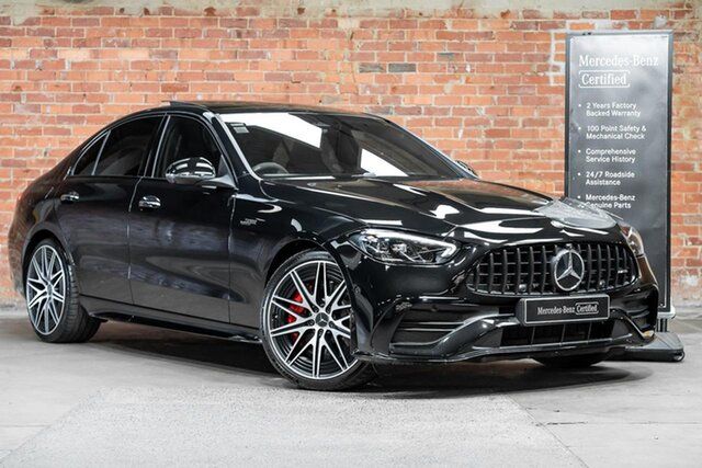 Used Mercedes-Benz C-Class W206 806+056MY C43 AMG SPEEDSHIFT MCT 4MATIC Keysborough, 2026 Mercedes-Benz C-Class W206 806+056MY C43 AMG SPEEDSHIFT MCT 4MATIC Black 9 Speed