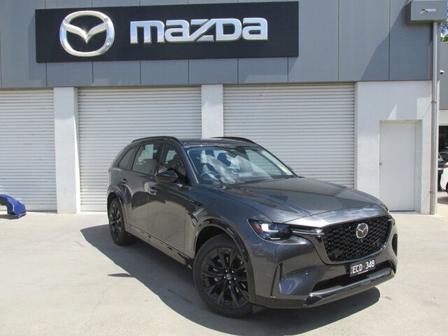 Demo Mazda CX-90 Bendigo, 2026 Mazda CX-90 G50E GT Grey 8 Speed Automatic Wagon