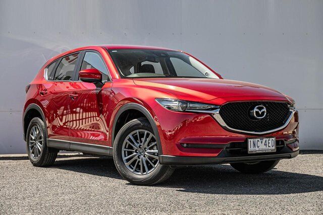 Used Mazda CX-5 KF2W7A Maxx SKYACTIV-Drive FWD Sport Keysborough, 2018 Mazda CX-5 KF2W7A Maxx SKYACTIV-Drive FWD Sport Red 6 Speed Sports Automatic Wagon