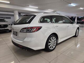 2010 Mazda 6 GH1052 MY10 Classic White 5 Speed Sports Automatic Wagon