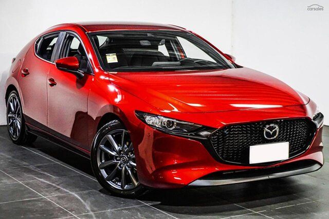 New Mazda 3 BP2H7A G20 SKYACTIV-Drive Evolve Bundamba, 2026 Mazda 3 BP2H7A G20 SKYACTIV-Drive Evolve Soul Red Crystal 6 Speed Sports Automatic Hatchback