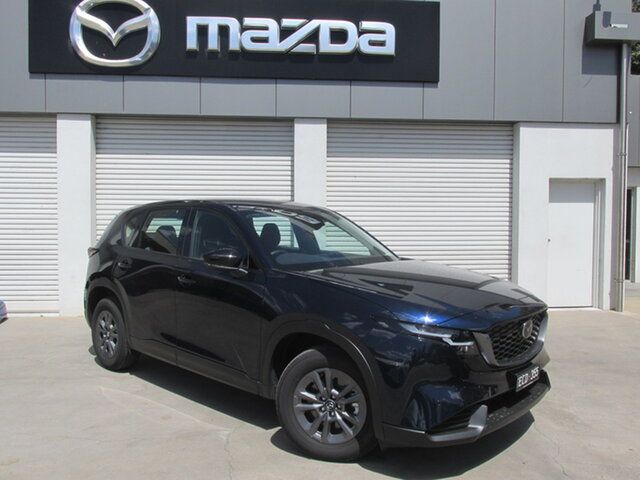 Demo Mazda CX-5 KM0HA0 G25 SKYACTIV-Drive i-ACTIV AWD Pure Bendigo, 2026 Mazda CX-5 KM0HA0 G25 SKYACTIV-Drive i-ACTIV AWD Pure Blue 6 Speed Sports Automatic Wagon