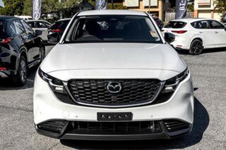 2026 Mazda CX-5 KM0HA0 G25 SKYACTIV-Drive i-ACTIV AWD Pure Rhodium White 6 Speed Sports Automatic.
