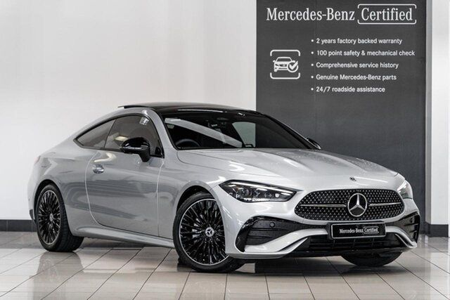Used Mercedes-Benz CLE-Class C236 804MY CLE200 9G-TRONIC Keysborough, 2024 Mercedes-Benz CLE-Class C236 804MY CLE200 9G-TRONIC Silver 9 Speed Sports Automatic Coupe