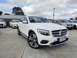 2015 Mercedes-Benz GLC-Class X253 GLC250 9G-Tronic 4MATIC White 9 Speed Sports Automatic Wagon.