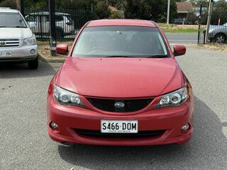 2008 Subaru Impreza G3 MY08 RS AWD Red 5 Speed Manual Hatchback.