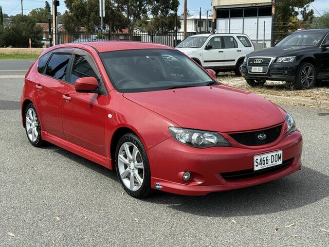 Used Subaru Impreza G3 MY08 RS AWD Gepps Cross, 2008 Subaru Impreza G3 MY08 RS AWD Red 5 Speed Manual Hatchback