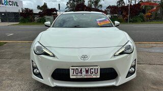 2014 Toyota 86 ZN6 MY14 Upgrade GTS White 6 Speed Auto Sequential Coupe.