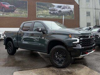 2026 Chevrolet Silverado T1 MY26 1500 ZR2 Pickup Crew Cab W/Tech Pack Cypress Grey 10 Speed.