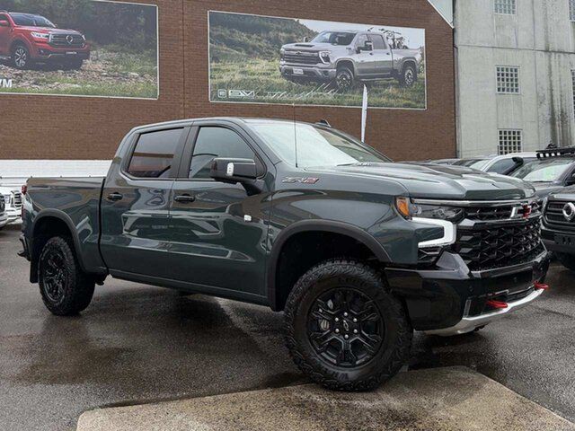 New Chevrolet Silverado T1 MY26 1500 ZR2 Pickup Crew Cab W/Tech Pack Brookvale, 2026 Chevrolet Silverado T1 MY26 1500 ZR2 Pickup Crew Cab W/Tech Pack Cypress Grey 10 Speed