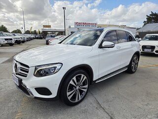 2015 Mercedes-Benz GLC-Class X253 GLC250 9G-Tronic 4MATIC White 9 Speed Sports Automatic Wagon.