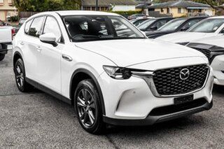 2026 Mazda CX-60 KH0HD G40e SKYACTIV-Drive i-ACTIV AWD Pure Rhodium White 8 Speed
