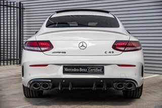 2019 Mercedes-Benz C-Class C205 809MY C43 AMG 9G-Tronic 4MATIC White 9 Speed Sports Automatic Coupe