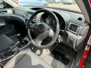 2008 Subaru Impreza G3 MY08 RS AWD Red 5 Speed Manual Hatchback