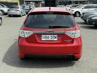 2008 Subaru Impreza G3 MY08 RS AWD Red 5 Speed Manual Hatchback