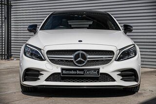 2019 Mercedes-Benz C-Class C205 809MY C43 AMG 9G-Tronic 4MATIC White 9 Speed Sports Automatic Coupe