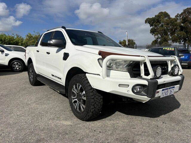 Used Ford Ranger PX MkIII MY19 Wildtrak 2.0 (4x4) Wangara, 2019 Ford Ranger PX MkIII MY19 Wildtrak 2.0 (4x4) White 10 Speed Automatic Double Cab Pick Up