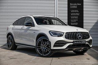 2021 Mercedes-Benz GLC-Class C253 801MY GLC43 AMG Coupe SPEEDSHIFT TCT 4MATIC White 9 Speed.