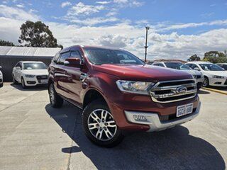 2016 Ford Everest UA Trend Orange 6 Speed Sports Automatic SUV.