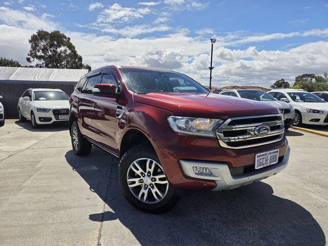 Used Ford Everest UA Trend St James, 2016 Ford Everest UA Trend Orange 6 Speed Sports Automatic SUV
