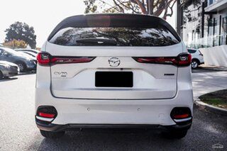2026 Mazda CX-70 KJ G50e Skyactiv-Drive i-ACTIV AWD GT Rhodium White 8 Speed Sports Automatic Wagon.