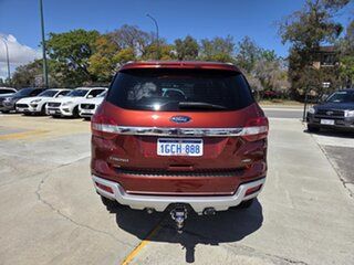 2016 Ford Everest UA Trend Orange 6 Speed Sports Automatic SUV