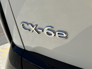 2026 Mazda CX-6E GR E35 GT Crystal White Pearl / Jet Blac 1 Speed Reduction Gear Wagon