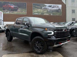 2026 Chevrolet Silverado T1 MY26 1500 ZR2 Pickup Crew Cab W/Tech Pack Cypress Grey 10 Speed.