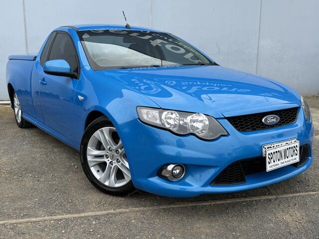Used Ford Falcon FG Upgrade XR6 Hoppers Crossing, 2010 Ford Falcon FG Upgrade XR6 Blue 6 Speed Auto Seq Sportshift Utility