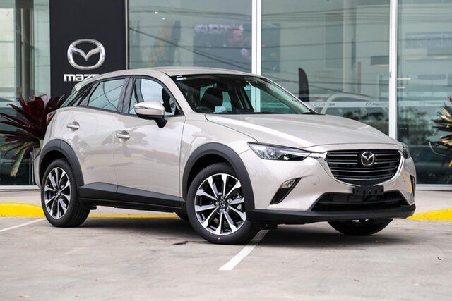 New Mazda CX-3 DK2W7A G20 SKYACTIV-Drive FWD Pure Kirrawee, 2026 Mazda CX-3 DK2W7A G20 SKYACTIV-Drive FWD Pure Platinum Quartz 6 Speed Sports Automatic Wagon