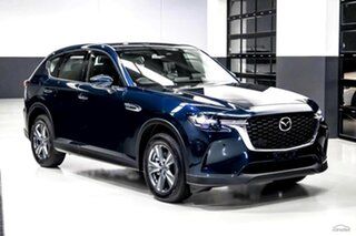 2025 Mazda CX-60 KH0HB P50e Skyactiv-Drive i-ACTIV AWD Pure Deep Crystal Blue 8 Speed