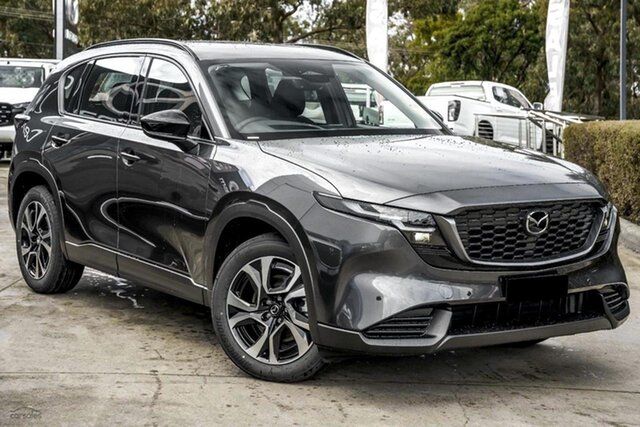 New Mazda CX-5 KM0HA0 G25 SKYACTIV-Drive i-ACTIV AWD Touring Bundamba, 2026 Mazda CX-5 KM0HA0 G25 SKYACTIV-Drive i-ACTIV AWD Touring Machine Grey 6 Speed Sports Automatic