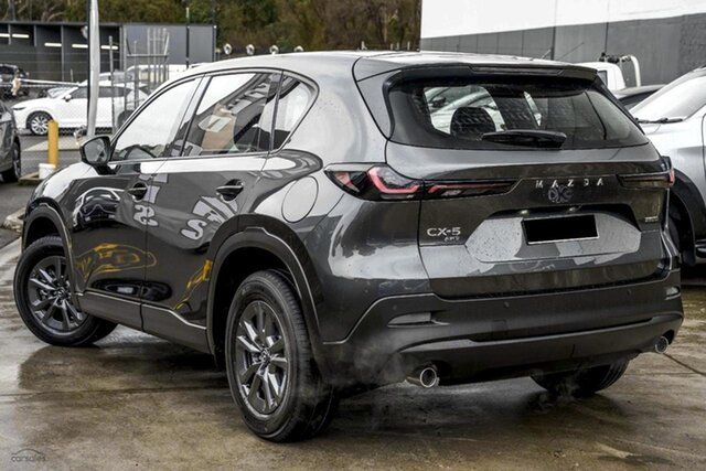 New Mazda CX-5 KM0HA0 G25 SKYACTIV-Drive i-ACTIV AWD Pure Bundamba, 2026 Mazda CX-5 KM0HA0 G25 SKYACTIV-Drive i-ACTIV AWD Pure Machine Grey 6 Speed Sports Automatic