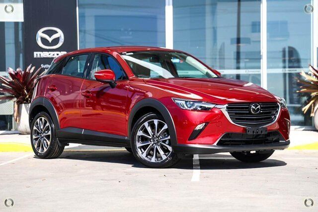 New Mazda CX-3 DK2W7A G20 SKYACTIV-Drive FWD Pure Kirrawee, 2026 Mazda CX-3 DK2W7A G20 SKYACTIV-Drive FWD Pure Soul Red Crystal 6 Speed Sports Automatic Wagon