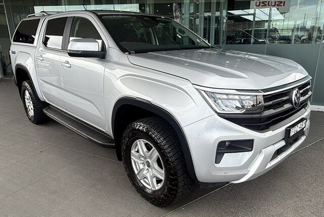 Used Volkswagen Amarok NF MY23 TDI500 4MOT Life Cardiff, 2023 Volkswagen Amarok NF MY23 TDI500 4MOT Life Silver 10 Speed Automatic Utility