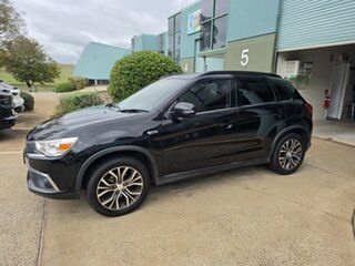2017 Mitsubishi ASX XC MY18 LS (2WD) Black Continuous Variable Wagon.