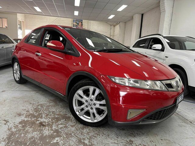 Used Honda Civic 8th Gen MY09 SI Reservoir, 2009 Honda Civic 8th Gen MY09 SI Red 5 Speed Automatic Hatchback