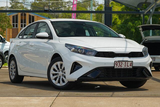 Used Kia Cerato BD MY23 S Bundamba, 2023 Kia Cerato BD MY23 S White 6 Speed Sports Automatic Hatchback